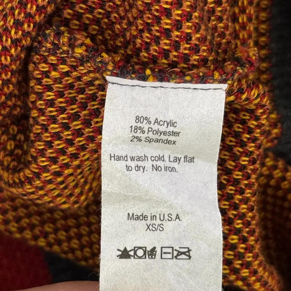 Elhoffer Design Sweater Womens XS Small Lion Oversize Crop Costume Cosplay - Picture 7 of 8